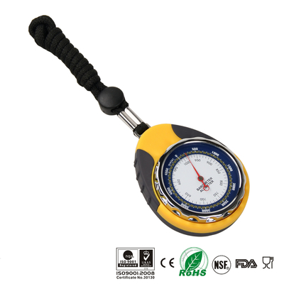 Bergsteigen vermischen Thermometer mit Höhenmesser-Barometer-Kompass für Freien