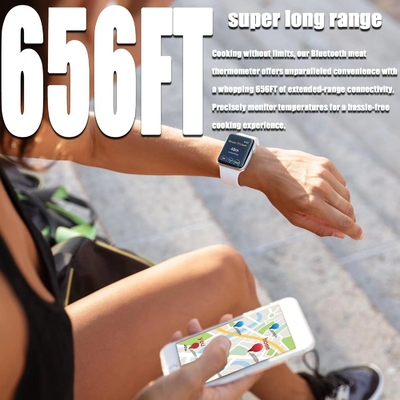 Neueste drahtlose Bluetooth-Bbq-Thermometer IPX8 Wasserdicht Haushaltsmittel-Temperaturregler für Rauchergrill