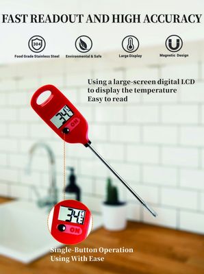 Custom Logo Gut kochen Sofortlesbares digitales Fleischthermometer Wasserdicht IPX67