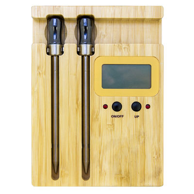 Küche Smart Wireless Thermometer Outdoor-Lebensmittel Fleisch braten Temperatur Kochen Messgerät Ofen Grill Raucher Bbq Thermometer