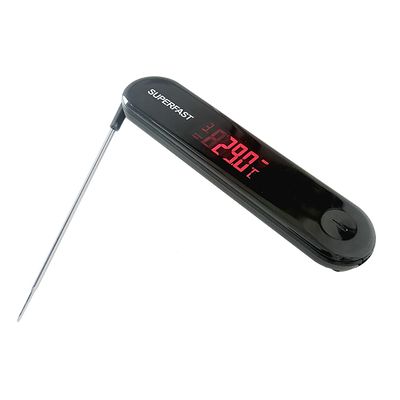 InstaProbe (weniger als.6 Sekunden) Professionelles Fleischthermometer Digital, Instant-Reading-Thermometer mit OLED-Display, IP67 wasserdicht für Grill, Grill, Kochen, Rauchen, Heimbrauerei, NSF zertifiziert