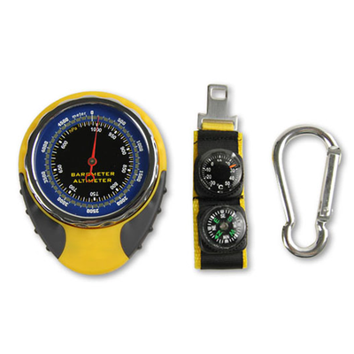Digital-Höhenmesser-Barometer vermischen Thermometer-hängenden Ring für Tätigkeit im Freien