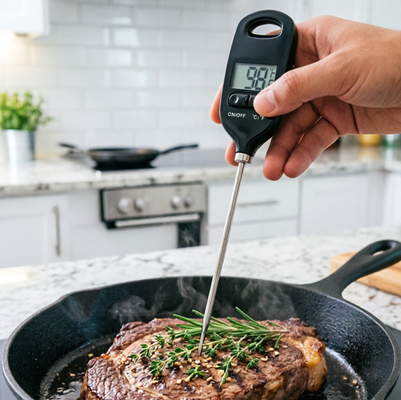 Grillthermometer Digitale Temperaturmessgeräte Instantlesen Fleisch Kochthermometer Lebensmittelthermometer Digital