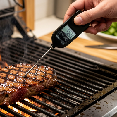 Grillthermometer Digitale Temperaturmessgeräte Instantlesen Fleisch Kochthermometer Lebensmittelthermometer Digital
