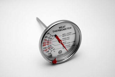 Wählen Sie 2,7" sondenartiger Digital BBQ-Thermometer, analoger Skala-Thermometer-schnelle Antwort