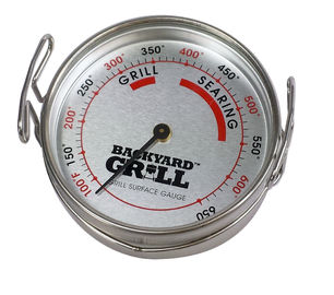 Edelstahl-Grill-Thermometer-dauerhafter bimetallischer Bau für das Fleisch-Kochen