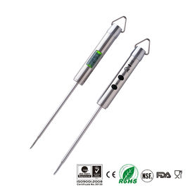 Edelstahl-Augenblick las den Nahrungsmittelthermometer und kochte Sonden-Thermometer-gute Wärmedämmung