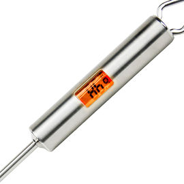 Lcd-Anzeigen-Handaugenblick las Digital-Thermometer-Silber-Farbe ISO9001