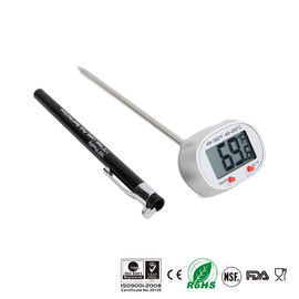 Gedrehter schneller gelesener Hauptthermometer LCD, wasserdichter Fleisch-Thermometer-Leichtgewichtler