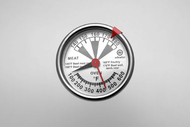 Bimetallischer Edelstahl-industrieller Ofen-Thermometer 100F - Temperaturspanne des Ofen-600F