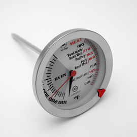 Haushalt, der Oven Thermometer 2" Skala-Größe mit Doppelanzeigen-Entwurf kocht