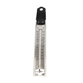 Süßigkeit des Edelstahl-304 frittieren Thermometer-silberne Farbe mit justierbarem Klipp