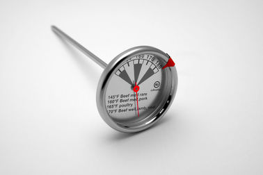 Küchen-analoger Fleisch-Thermometer 135 - Strecke 185F für das Grillen des rauchenden Ofens
