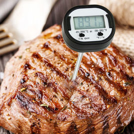 Portable gedrehte BBQ-Hausmannskost-Thermometer große LCD-Anzeige für einfache Lesung