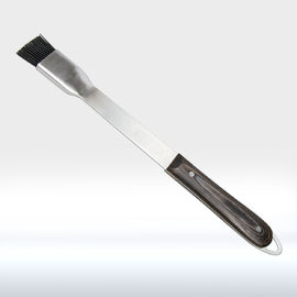 2.5mm Stärke personifizierte BBQ-Werkzeuge, Grill-Grill-Satz mit erstklassigem hölzernem Griff