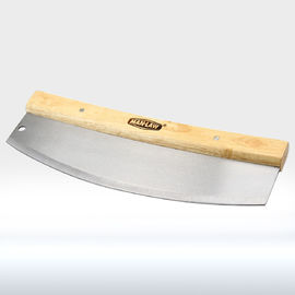 Scharfe Rocker-Blatt BBQ-Werkzeuge, die Pizza-Schneider-Edelstahl-Ausschnitt-Blatt schaukeln
