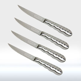 4 PCS BBQ-Werkzeuge 10" Längen-Küchen-Edelstahl-Transchiermesser-Satz