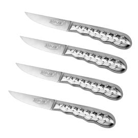 4 PCS BBQ-Werkzeuge 10" Längen-Küchen-Edelstahl-Transchiermesser-Satz