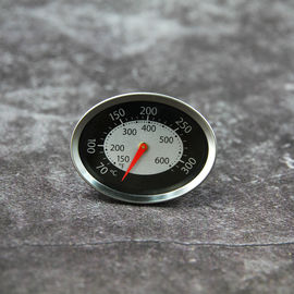 Unregelmäßige Form-Grill-Thermometer 150℉ der Farbe zu des Silber-600℉ verwendet auf Ofen