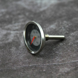Unregelmäßige Form-Grill-Thermometer 150℉ der Farbe zu des Silber-600℉ verwendet auf Ofen