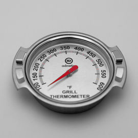 Nicht Stock-großes Ofen-Grill-Temperatur-Messgerät, intelligente BBQ-Thermometer-Silber-Farbe