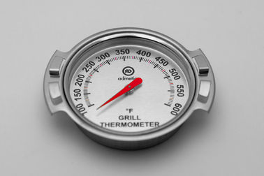 Nicht Stock-großes Ofen-Grill-Temperatur-Messgerät, intelligente BBQ-Thermometer-Silber-Farbe