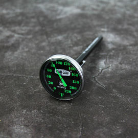 Sicherer runder Grill-Augenblick las Küchen-Thermometer 1,6" Skala-Größen-Leichtgewichtler