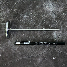 Sicherer runder Grill-Augenblick las Küchen-Thermometer 1,6" Skala-Größen-Leichtgewichtler