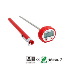 Tragbarer bunter Baby-Milch-Thermometer-schützendes einfaches, LCD-Auslesen zu lesen