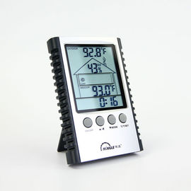 12 Monate Batteriedauer-Innenthermometer-Wetterstations-Form-Indikatoruhr-im Freien