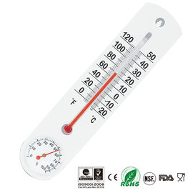 Metallkasten-Glasrohr-Außentemperatur-Messgerät, Innentemp-Messgerät-im Freien schnelle Antwort