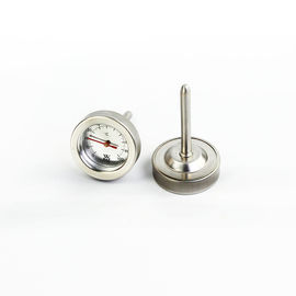 1" Skala-Größe Soem-Thermometer-einfache Installation für die Abdeckung des Edelstahl-Suppen-Topfes