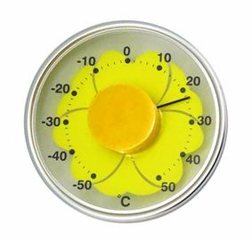 Haushalt vermischen Thermometer-klare Skala und einfache Lesebimetall-Art