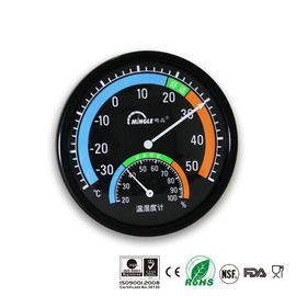 Rahmen-drahtloses Innenthermometer-Hygrometer-im Freien hohe Genauigkeit des Metallth101