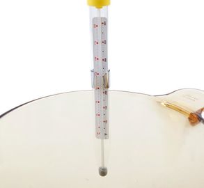 Roter kochender Thermometer für das Frittieren, Augenblick las Küchen-Thermometer-hohe Sicherheit