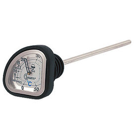 Haushalts-Edelstahl-Wein-Thermometer-silberne Oberfläche einfach zu lesen