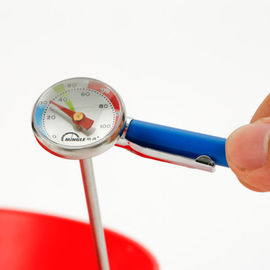 Tragbarer Bi-Metallaugenblick las die eingeschlossene Batterie des Baby-Milch-Thermometer-LR44*1