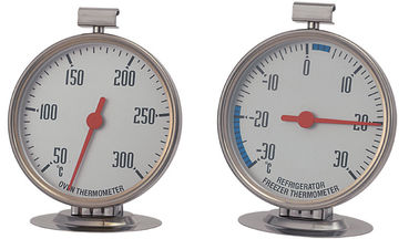 Kompakte Größen-Küchen-Thermometer-gesetzte silberne Farboberfläche einfach zur Lagerung