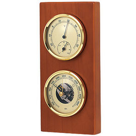 Gewichts-hängende Art des Holzrahmen-Barometer Temp-Feuchtigkeits-Monitor-262g