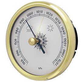 Weinlese-Messinginnenthermometer-Hygrometer im Freien für Garten-Gewächshaus