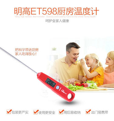 LFGB 5 Seconds 392F Barbecue Steak Thermometer