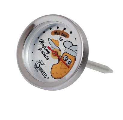 Potato Steak 220F 1.2" Dial Bimetal Grill Thermometers
