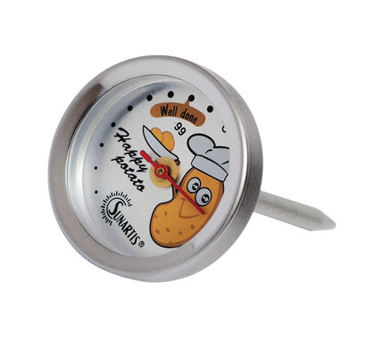 Potato Steak 220F 1.2" Dial Bimetal Grill Thermometers