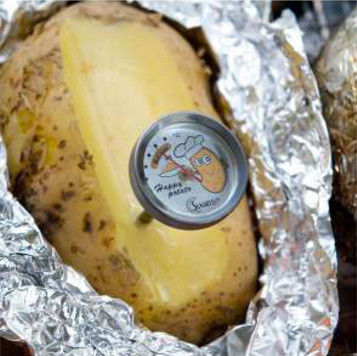 Potato Steak 220F 1.2" Dial Bimetal Grill Thermometers