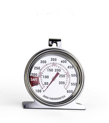 SS bimetallisches 100-600°F 2,5" Skala Oven Meat Thermometer