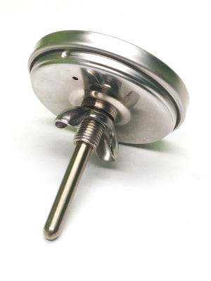 60MM Pizza-metallische bimetallische Küche Oven Thermometer For Baking