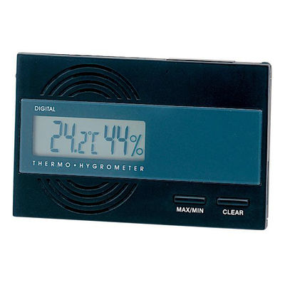 Tischplatten-Innenmessgerät-elektronischer Feuchtigkeits-Thermometer der Außentemperatur-3V