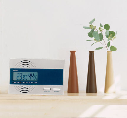 Tischplatten-Innenmessgerät-elektronischer Feuchtigkeits-Thermometer der Außentemperatur-3V