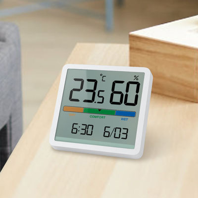 Plastikmini-Temperatur-Feuchtigkeits-Meter-berührungempfindliches Hygrometer LCD Digital