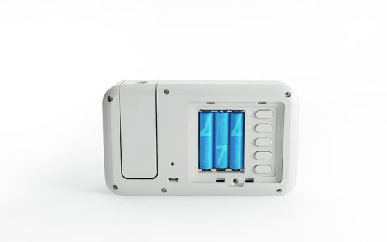 Innenthermometer-Uhr im Freien USB LCD-Anzeige Dimmable batteriebetrieben